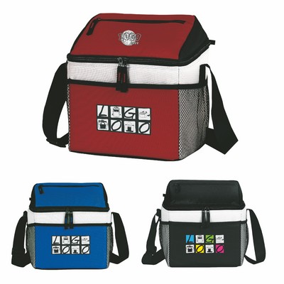 8 Can Dual Compartment Cooler Bag