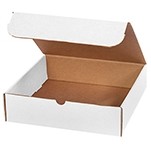 White 1 Piece EZ Mailer Box (11 1/8"x8 5/8")