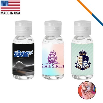 SanGo Clear Sanitizer In Round Bottle - 1 OZ.