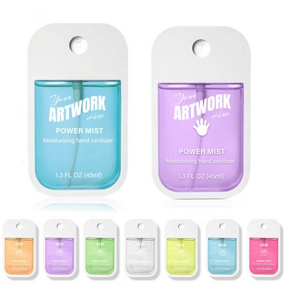 45 ML/1.3 OZ Pocket-Sized Colorful Scented Spray Sanitizing Power Mist Sanitizer