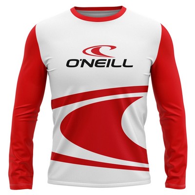 Custom Dye Sublimated Long Sleeve T-Shirt - USA Made