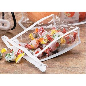 DPC Vinyl Bag w/Zipper Closure & Carry Loop (7"x5"x1 1/2")