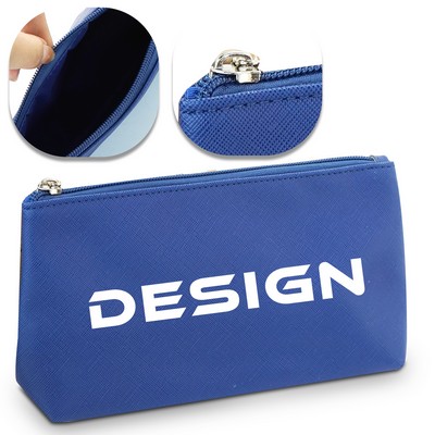PU Leather Travel Makeup Pouch